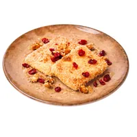 Baked feta with sesame and honey